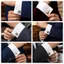 Cufflinks Phù Hợp Nam/Nữ, Tùy Chỉnh Thiết Kế, Nút Cuffs Thời Trang 7FJ9