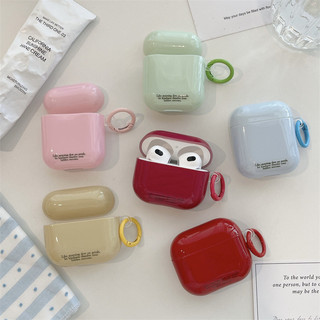 Màu trơn cho Airpods4 Airpod 1 / 2 3 Pro Pro2 pro3 Bộ tai nghe Bluetooth không dây Vỏ bảo vệ tai nghe AirPods Pro i3 i4 pro3