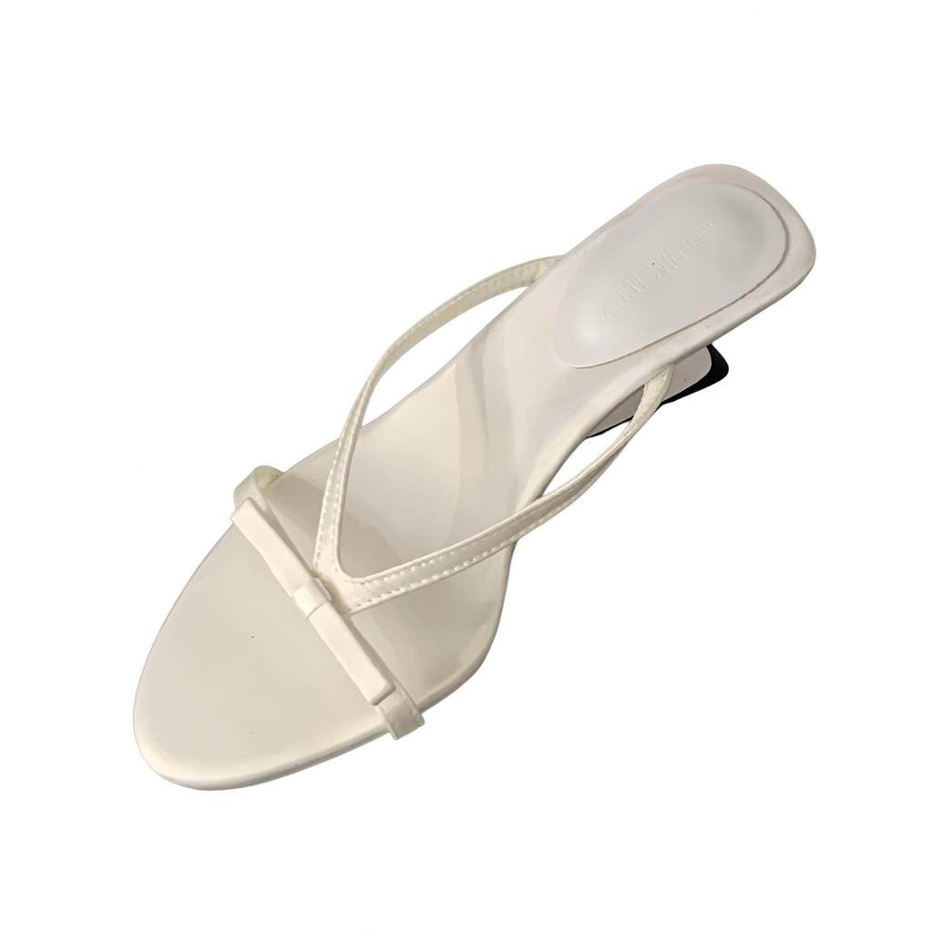 TT Phong Cách Hàn Quốc Flip-Flops Nữ Mùa Hè 2026 Phong Cách Mới Nơ Nêm Đầu Tròn Tiện Lợi Tất Cả Trận Đấu Dép Dép