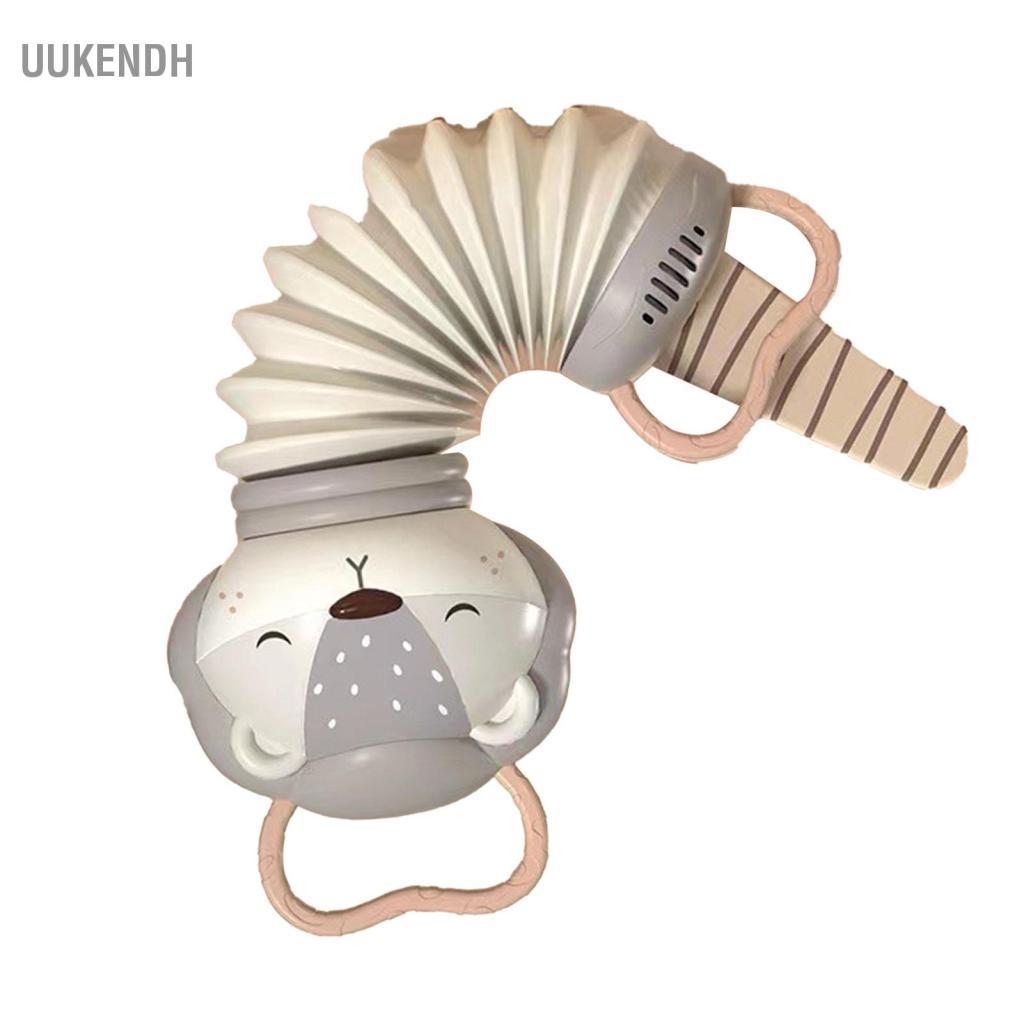 Uukendh Âm nhạc Accordion 6 Hiệu ứng âm thanh Vui nhộn Lục lạc Giấy Hình dáng dễ thương Bé có thể uốn cong Giáo dục sớm cho chuyến đi gia đình tại nhà