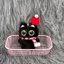 Móc khóa mèo sang trọng Giáng sinh hoạt hình Bapa treo trang trí Kawaii Túi đồ chơi búp bê nhồi bông mềm Mặt dây chuyền Quà tặng cặp đôi [mới]