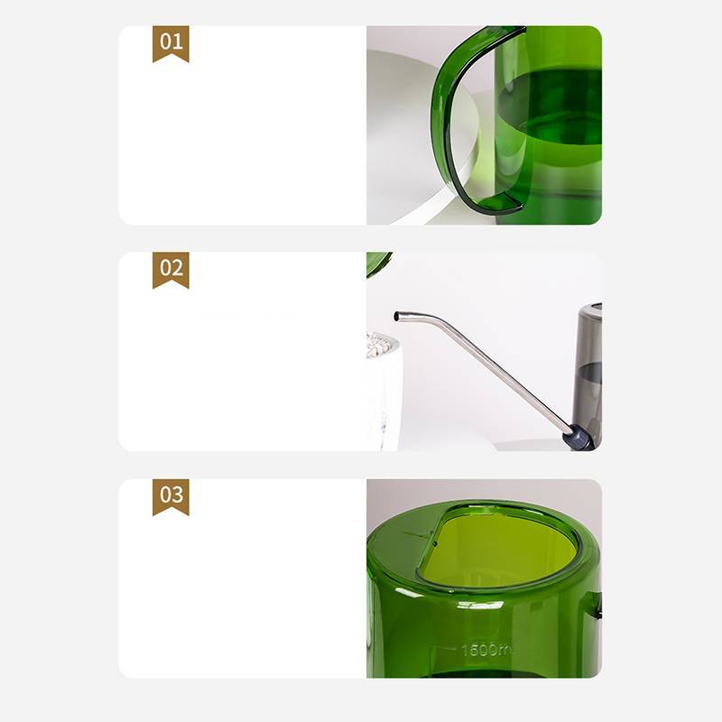 Bình tưới nước bằng nhựa có vòi dài ZK 1L cho cây trồng trong chậu Dụng cụ làm vườn tại nhà VN