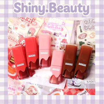 Son Tint Bóng Black Rouge Glow Bokki Tint Full màu