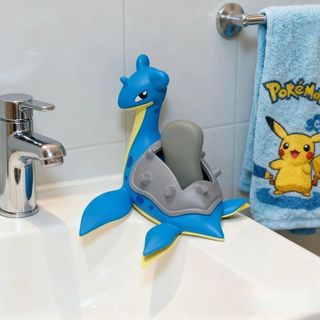 Pokémon Laplace Hình Hộp Xà Phòng Hoạt Hình Hàng Hóa Mới Sáng Tạo Để Bàn Bút Đồ Lặt Vặt Hộp Bảo Quản Nhỏ