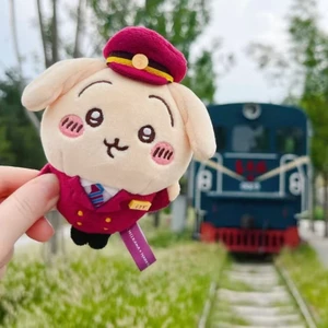 Chiikawa Tàu Dẫn Series Sang Trọng Đồ Chơi Hachiware Usagi Sang Trọng Móc Khóa Túi Dễ Thương Mặt Dây Chuyền Hoạt Hình Búp Bê Trẻ Em Quà Tặng