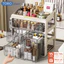 Kệ Đựng Mỹ Phẩm Để Bàn Chống Bụi, Tủ Đựng Skincare, Nước Hoa Bằng Acrylic Trong Suốt Nhiều Tầng Sang Trọng