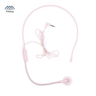 ELBBKG 1 Cái Có Dây 3.5 Mm Cắm Hướng Dẫn Bài Giảng Nói Tai Nghe Mic Di Động Gắn Tai Nghe Micro Cho Giảng Dạy Cuộc Họp Mới