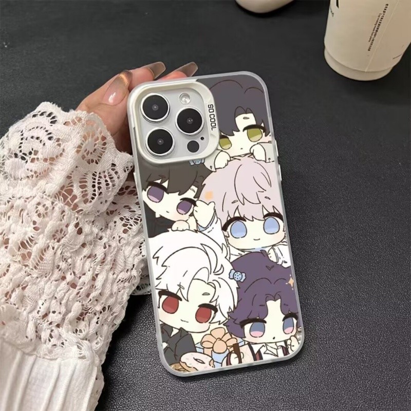 Ốp Điện Thoại Tình Yêu Và Deepspace Xavier Cho Samsung Galaxy S25 S26 FE Plus Edge Ultra S24FE A07 A17 A56 Matte IMD Cứng Thời Trang Silicon Chống Sốc Rafayel Sillus Zayne Caleb Cover