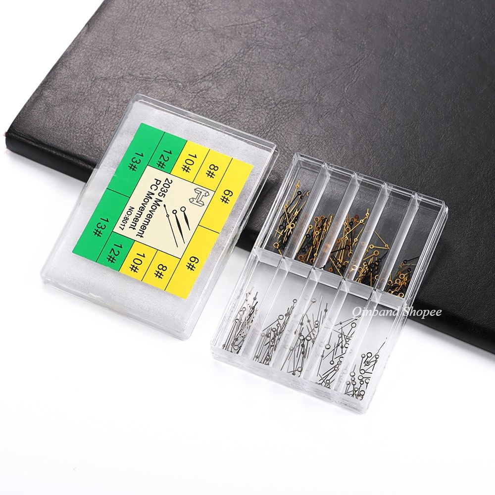 8017 Đồng Hồ Tay Cho SL68 2035 PC Chuyển Động Đồng Hồ Con trỏ Bạc Vàng Đen Đồng Hồ Tay Để Sửa Chữa Đồng Hồ