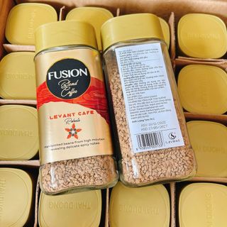 Cà phê hòa tan Levan Fusion Blend hủ thủy tinh 100g