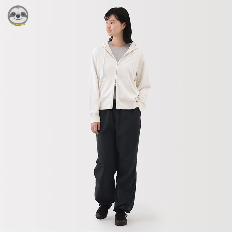 Quần ống rộng phong cách Nhật Bản MUJI - Dáng rộng thoải mái