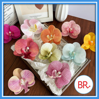 [Bán Sỉ] Set 10/20 Đầu Hoa Lan Hồ Điệp Trang Trí Tháp Bánh, Hộp Quà – Phụ Kiện Decor Hàn Quốc ANGIHOME