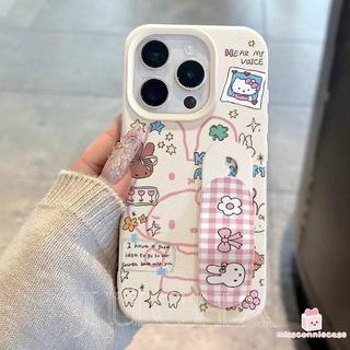 Ốp Lưng Cho Iphone 17 11 12 15 16 14 13 Pro Max Air XR XS X MAX 16 15 14 Plus Graffiti Ngọt Ngào Dễ Thương HelloKitty Star Bandage Band-Aid Bracket Da Họa Tiết Bao