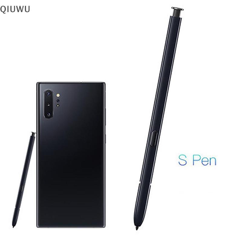 QIUWU 1 Bút cảm ứng áp suất thông minh cho Galaxy Note 10 / Note 10 Plus Pro Bút điện dung hoạt động không có bút S điện thoại di động.