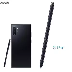 QIUWU 1 Bút cảm ứng áp suất thông minh cho Galaxy Note 10 / Note 10 Plus Pro Bút điện dung hoạt động không có bút S điện thoại di động.