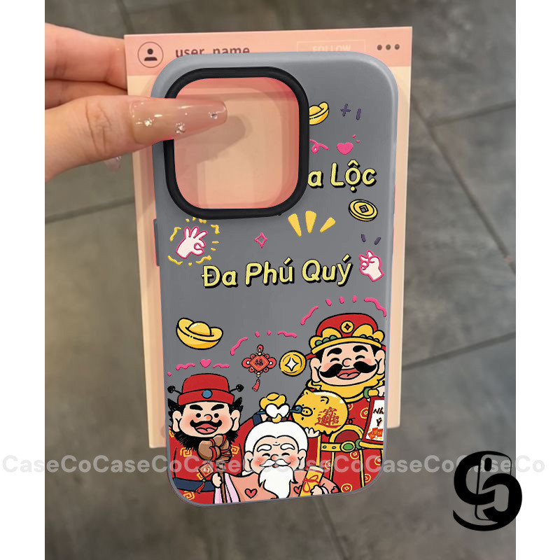 Ốp Cho Realme C85 C71 C75 15X 5 5i C15 C21Y C25Y C63 C33 C31 C21 C65 C53 C67 C51 Ốp điện thoại may mắn năm mới