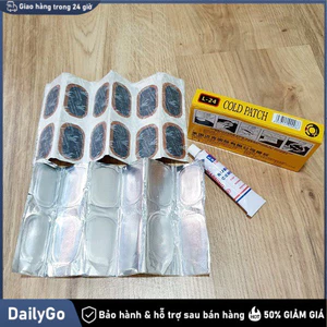 Tổ hợp công cụ vá lốp xe máy & xe đạp，Combo dụng cụ vá săm，Vá Săm，Dụng cụ tháo lắp，Chi tiết，Miếng vá (săm)