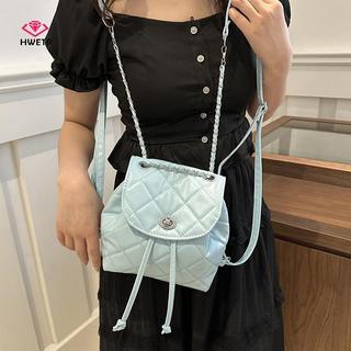 HWETR 2025 Mùa Hè Mới Giá Trị Cao Niche Thiết Kế Ba Lô Nữ Thời Trang Dây Xích Túi Nhỏ Nữ Ba Lô Mới