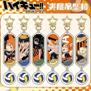 Haikyuu nhiều lớp Mặt dây chuyền Venus Acrylic Keychain Anime Quà Tặng Women Móc Khoá