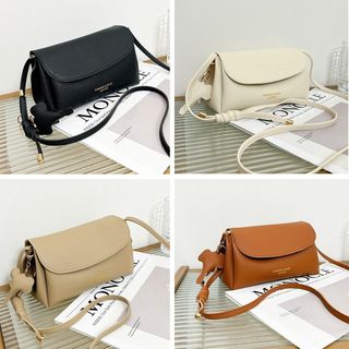 Túi đeo chéo HOBBYIN, Túi đeo vai nữ di động nhẹ bằng da, Ví đựng ly hợp cổ điển thời trang Quà tặng nữ