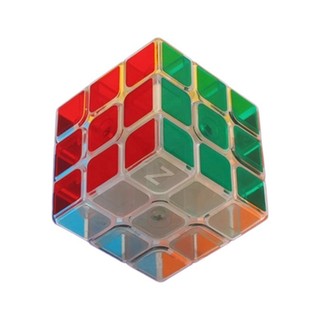 Khối không nhãn dán trong suốt Zcube | 2x2 3x3 4x4 5x5 Kim Tự Tháp UV In Hình Đồ Chơi M6TC