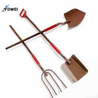 Bộ Dụng Cụ Xẻng Kim Loại Mini YOWEI Cho Nhà Búp Bê Làm Vườn 112 Tỉ Lệ 3 Chiếc Mẫu Trang Trí Cảnh VN