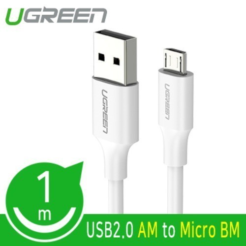 Cáp Sạc Nhanh Micro USB Ugreen US289 Quick Charge 3.0 5V/2.4A truyền dữ liệu Tốc Độ 480Mbps | BigBuy360 - bigbuy360.vn