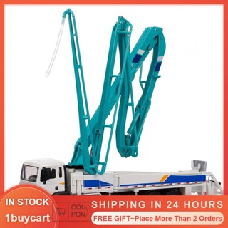 1buycart1 1:55 Ô Tô Hợp Kim Mô Hình Xe Tải Bơm Bê Tông Trưởng Thành Kim Loại Đồ Trang Trí Trẻ Em Giáng Sinh Quà Tặng Năm Mới Đồ Chơi