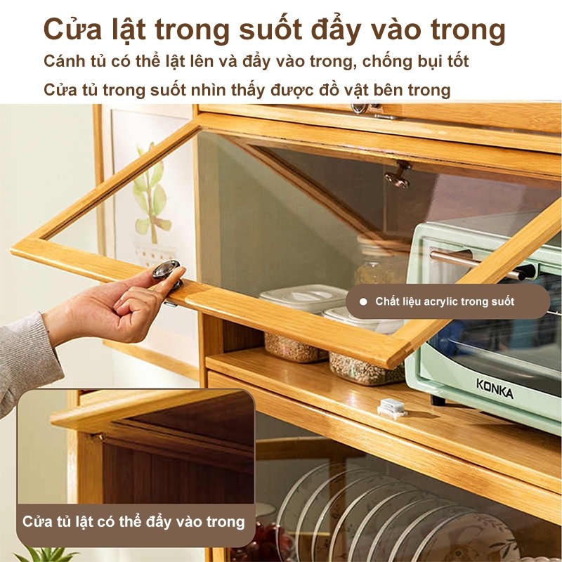 Tủ Bếp Gỗ Thiết Kế Hiện Đại Dung Lượng Lớn Chống Ẩm Mốc Hiệu Quả Giải Pháp Tối Ưu Cho Căn Bếp Nhỏ