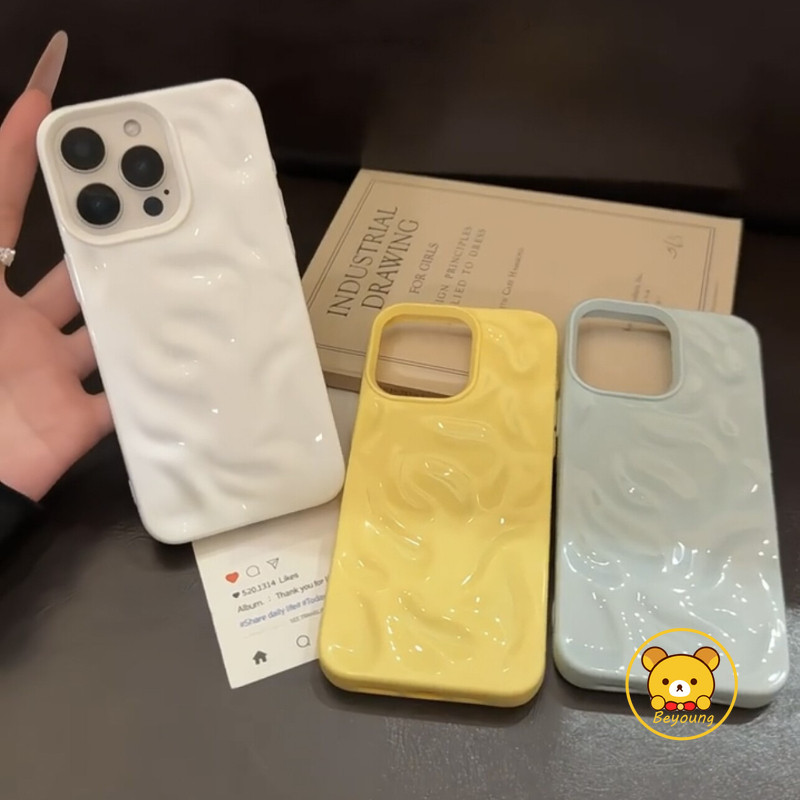 Ốp Điện Thoại Họa Tiết Thiên Thạch 3D Cho Samsung Galaxy A16 A15 M15 F15 A14 M14 F14 A13 M13 A12 M12 F12 A11 M11 A10S A50S A30S Vỏ Mềm Bóng Màu Kẹo Đơn Giản Dễ Thương
