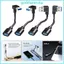Cáp nối dài GODD USB 3 0 Dây kết nối góc 90 độ Dây chuyển đổi nam sang nữ cho phụ kiện máy tính Màu đen