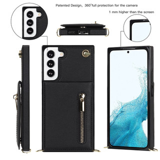 Ốp lưng thẻ có dây đeo cho Samsung S26 S23 Plus S21 FE S20 S23 S25 S22 Note10 Note20, ví đựng thẻ