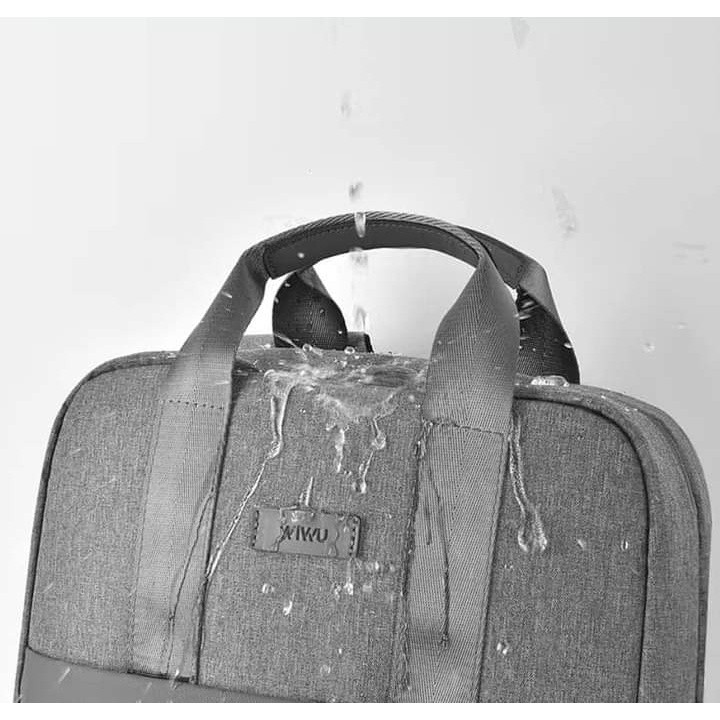 [Chính Hãng] Balo Chống Gù WiWU Minimalist Backpack Cho Laptop 15.6 Inch - Vải Kháng Nước, Đa Năng Đi Học, Du Lịch