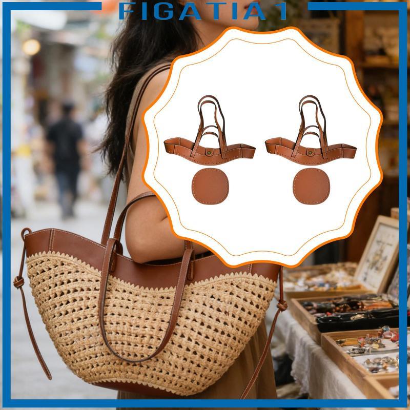 Bộ dụng cụ làm túi xách móc tay cầm bằng da PU và túi định hình đáy để sửa chữa phụ kiện Tote DIY