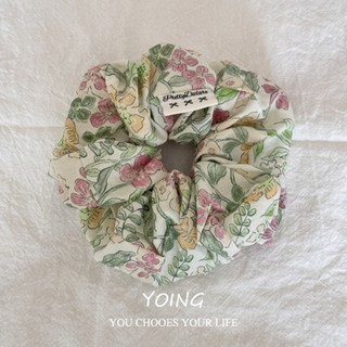 Scrunchy Vòng Tóc Kẻ Sọc Ngọt Ngào - Phong Cách Dễ Thương, Phù Hợp Đi Chơi