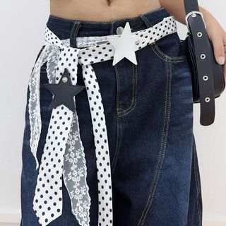 Chấm Bi Da Báo In Hình Thiên Niên Kỷ Khăn Vuông y2k Hot Girl Tất Cả Trận Đấu Jazz Dance Phụ Kiện