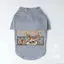 【Ready Stock】 Dog Spring and Autumn Soft T-shirt Golden Retriever Labrador Border Collie Medium Large Dog Summer Breathable Thin Clothes j5p0