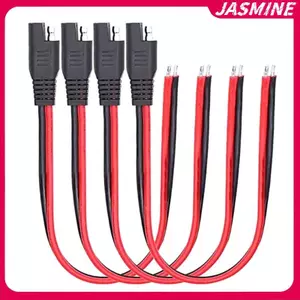 JASMINE SAE Kết Nối Cáp Nối Dài SAE Qui Kết Nối Ngắt Kết Nối Cắm SAE Điện Ô Tô Bảng Điều Khiển Năng Lượng Mặt Trời Cáp Nam Nữ Cắm Dây JASMINE