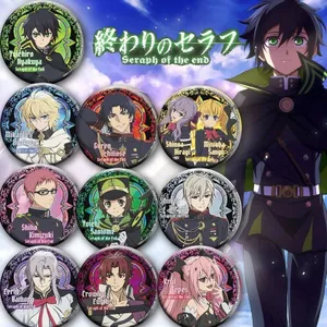 Seraph of the End Krul Tepes Badge - 58mm Enamel Pin Collectible Merchandise
