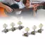 Toyuvn Toyuvn 2 Bộ Chỉnh Đàn Guitar Máy Đầu Chỉnh Phím Dây Chốt 3L3R Vật Dụng Cổ Điển
