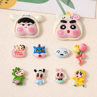 Set Charm Shin Bé Mặt Bự Má Hồng Siêu Cute, Shin Cosplay Ngộ Nghĩnh, Phụ Kiện Trang Trí Dép siêu đáng yêu cute
