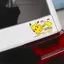 Xe Máy Điện Xe Máy Dán Xe Hoạt Hình Nhảy Pikachu Cửa Sổ Cơ Thể Trầy Xước Chặn Trang Trí Miếng Dán Hoa 26.3.26