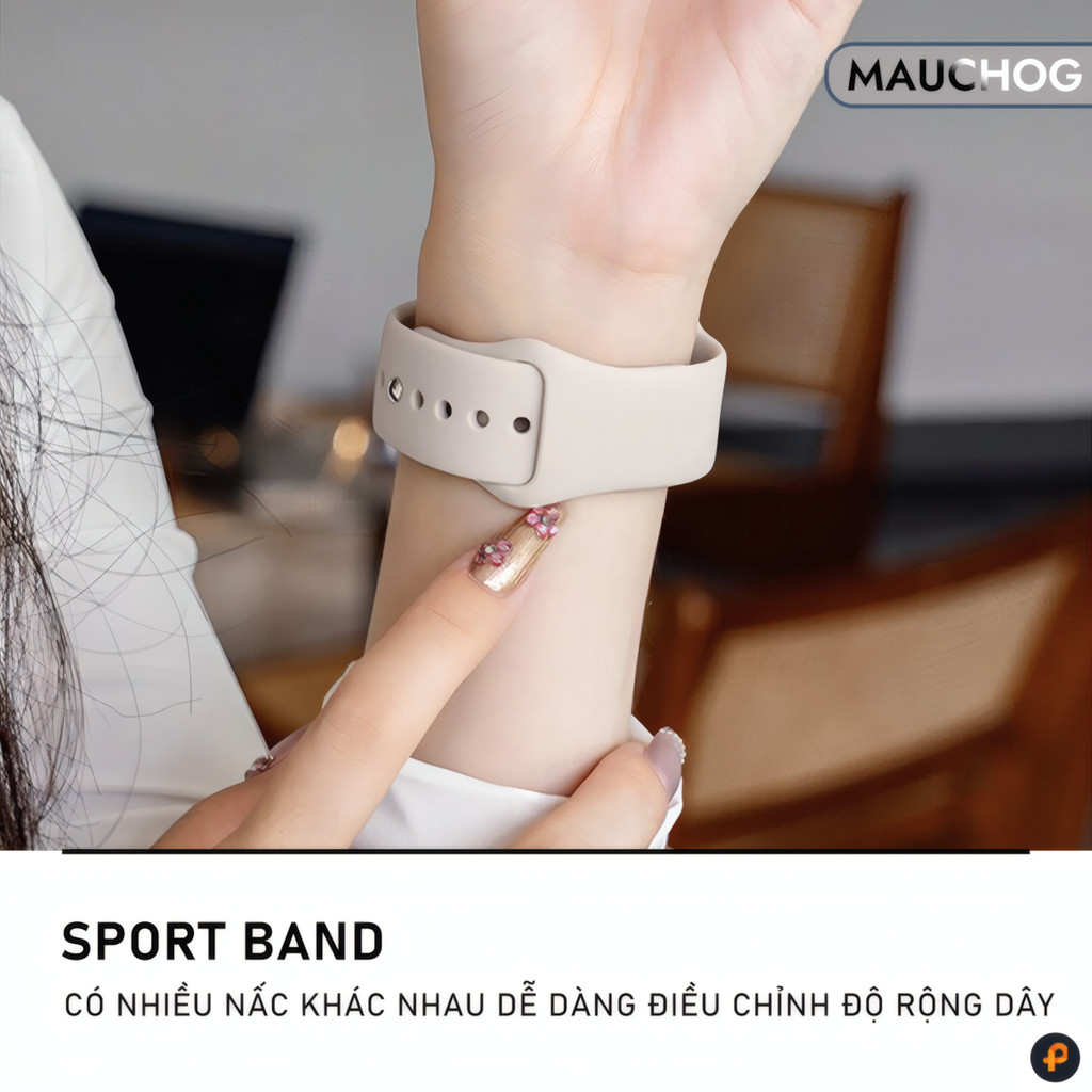 Dây Đeo Silicon Thể Thao Thay Thế Cho Đồng Hồ Apple Watch Series Ultra 11 10 9 8 7 6 5 4 3 49/46/45/44/42/41/40/38mm
