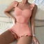 Shop Bộ đồ ngủ Sling gợi cảm Quần short đeo chéo nữ Phong cách Bộ đồ ngủ nữ