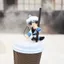 Gintama Sakata Gintoki 5cm Mini Sang Trọng Búp Bê Với Bộ Xương - Hoạt Hình Dễ Thương Móc Khóa Túi Điện Thoại Charm Ngón Tay Con Rối Sưu Tập Quà Tặng