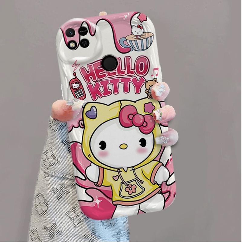 Ốp Silicon Hoạt Hình Cho Redmi 9C 10A 3D Sóng Mềm Ốp lưng Doremon Chống Sốc