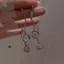 Bông Tai Thả Đồng Dài Thời Trang, Đá Quý Tổng Hợp Cắt Tròn - Trang Sức Cô Dâu Elegant