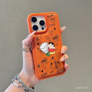 Ốp Điện Thoại Da Cầu Lông Bé Trai Thích Hợp Cho iPhone 14promax 15promax 14 15 16 17 promax 11promax 12pro 13promax 13 Vỏ Bảo Vệ Chống Sốc