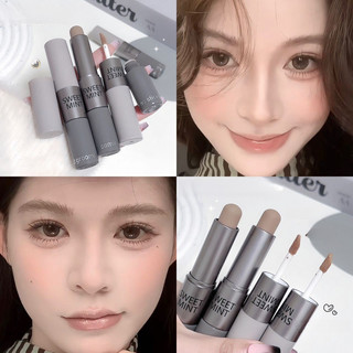 SWEETMINT Contour Stick Cung cấp hiệu ứng kép để định hình khuôn mặt Tạo đường viền ba chiều không thấm nước và lâu trôi và có thể sử dụng để điêu khắc thanh viền mũi