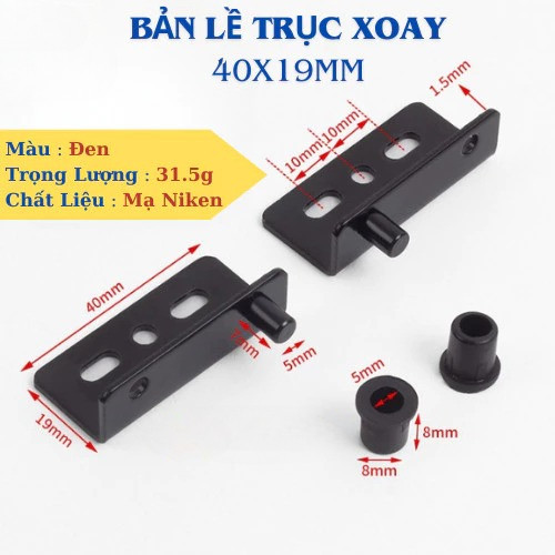 Bản Lề Trục Xoay, Bản lề tủ ghỗ, Tủ bếp, Tủ quần áo | BigBuy360 - bigbuy360.vn